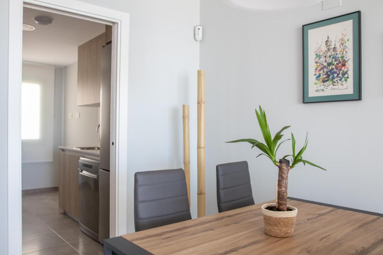 Precioso Apartamento Frente A La Playa Con Piscina Mojácar Exteriör bild