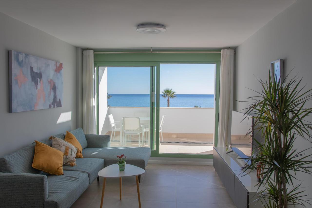 Precioso Apartamento Frente A La Playa Con Piscina Mojácar Exteriör bild