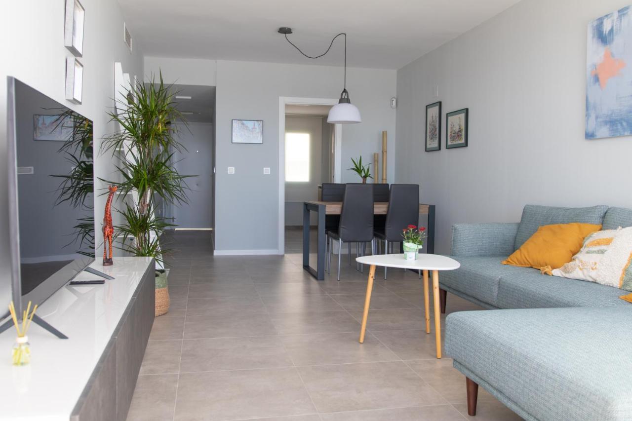 Precioso Apartamento Frente A La Playa Con Piscina Mojácar Exteriör bild
